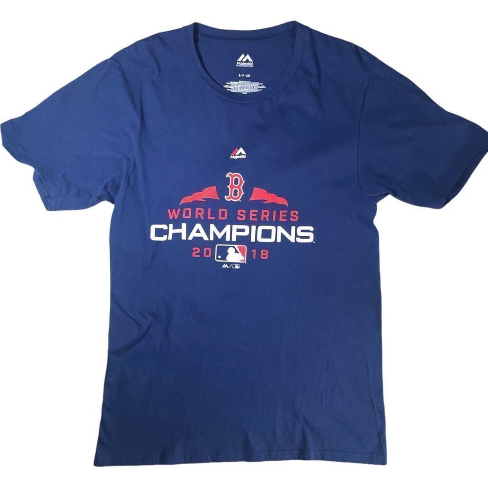 2018 Championship Red Sox T-shirt Sz S